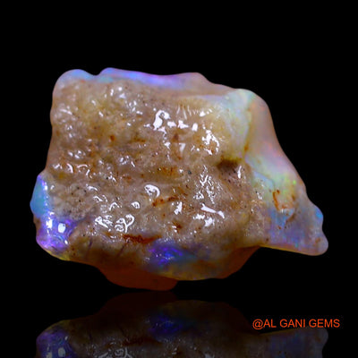 5.00 Cts Natural Australian Fire Opal Loose Gemstone Fancy Rough 14x11x6 mm RF-300
