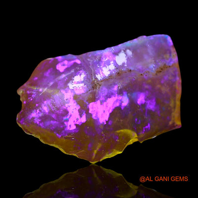 2.00 Cts Natural Australian Fire Opal Loose Gemstone Fancy Rough 15x9x3 mm RF-301
