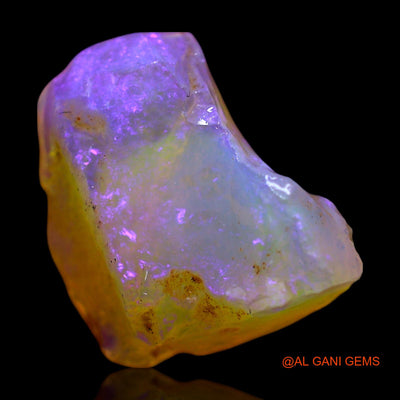 4.00 Cts Natural Australian Fire Opal Loose Gemstone Fancy Rough 12x11x5 mm RF-304