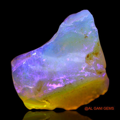 4.00 Cts Natural Australian Fire Opal Loose Gemstone Fancy Rough 12x11x5 mm RF-304