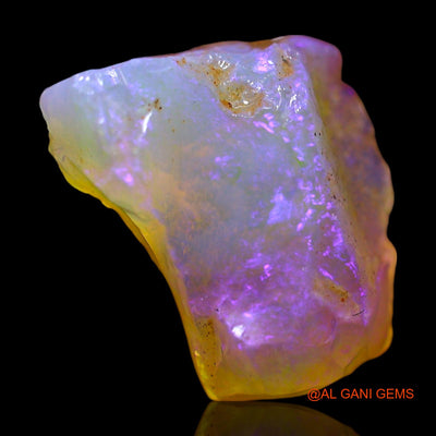 4.00 Cts Natural Australian Fire Opal Loose Gemstone Fancy Rough 12x11x5 mm RF-304