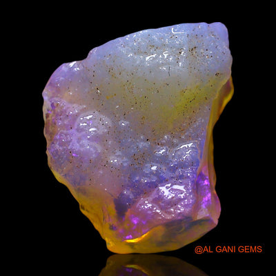 4.00 Cts Natural Australian Fire Opal Loose Gemstone Fancy Rough 12x11x5 mm RF-304