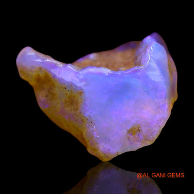 Natural Untreated Fire Opal Loose Gemstone Fancy Rough From Australia 5.00 Cts 14x11x7 mm RF-305