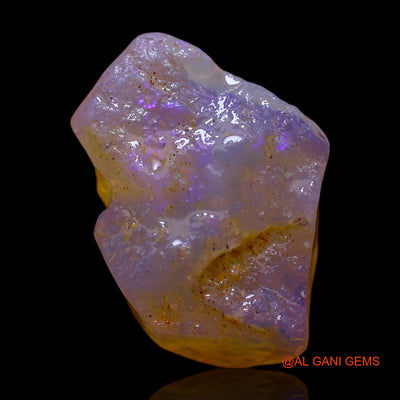 Natural Untreated Fire Opal Loose Gemstone Fancy Rough From Australia 4.00 Cts 16x12x5 mm RF-306