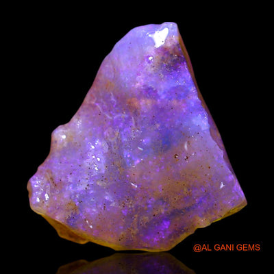 Natural Untreated Fire Opal Loose Gemstone Fancy Rough From Australia 3.00 Cts 13x12x4 mm RF-308