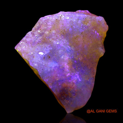 Natural Untreated Fire Opal Loose Gemstone Fancy Rough From Australia 3.00 Cts 13x12x4 mm RF-308