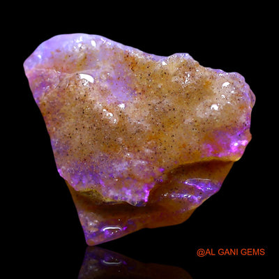 Natural Untreated Fire Opal Loose Gemstone Fancy Rough From Australia 3.00 Cts 13x12x4 mm RF-308