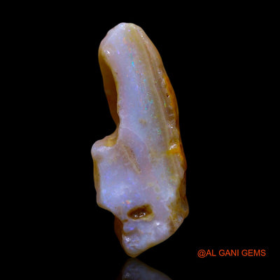 7.00 Cts Natural Australian Fire Opal Loose Gemstone Fancy Rough 18x10x7 mm RF-30