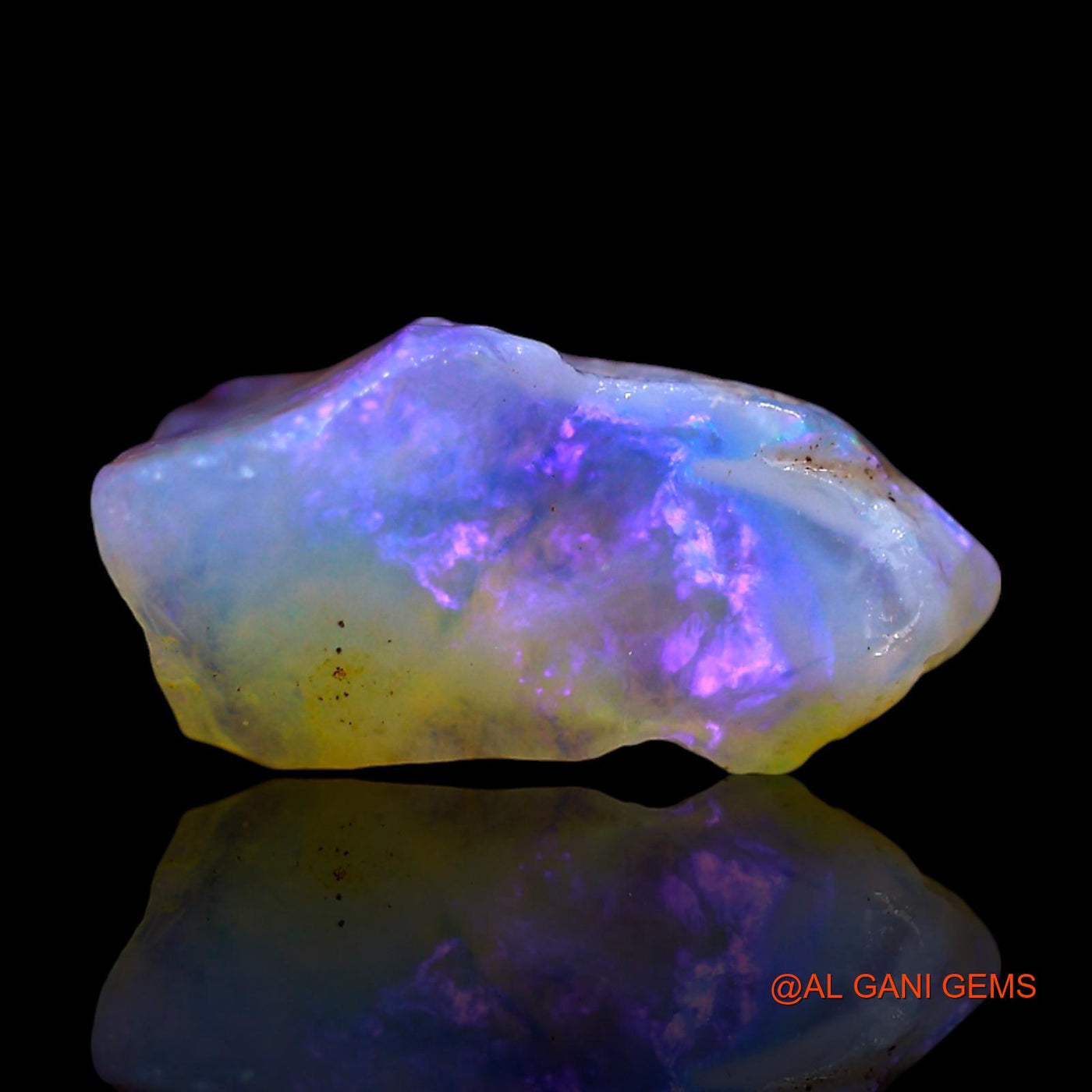 4.00 Cts Unheated Australian Fire Opal Loose Gemstone Fancy Rough Natural 14x8x6 mm RF-310
