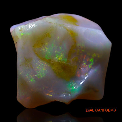 5.00 Cts Natural Australian Fire Opal Fancy Rough Loose Gemstone For Jewelry 12x12x7 mm RF-312