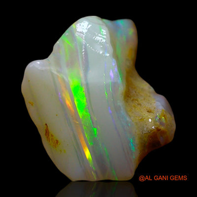 4.00 Cts Natural Australian Fire Opal Loose Gemstone Fancy Rough 14x10x6 mm RF-314