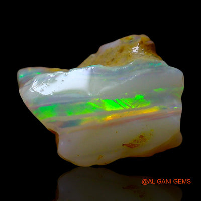 4.00 Cts Natural Australian Fire Opal Loose Gemstone Fancy Rough 14x10x6 mm RF-314