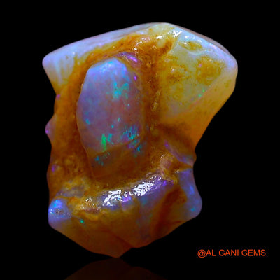 5.00 Cts Natural Australian Fire Opal Loose Gemstone Fancy Rough 14x11x8 mm RF-315