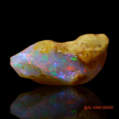 4.00 Cts Natural Australian Fire Opal Loose Gemstone Fancy Rough 18x8x7 mm RF-31