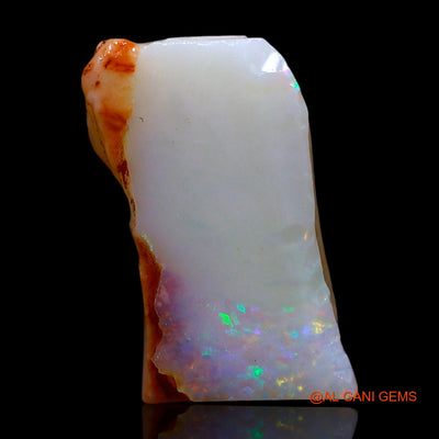 2.00 Cts Natural Australian Fire Opal Loose Gemstone Fancy Rough 13x8x4 mm RF-327