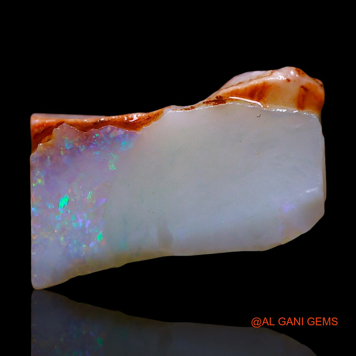 2.00 Cts Natural Australian Fire Opal Loose Gemstone Fancy Rough 13x8x4 mm RF-327