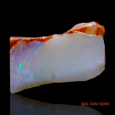 2.00 Cts Natural Australian Fire Opal Loose Gemstone Fancy Rough 13x8x4 mm RF-327
