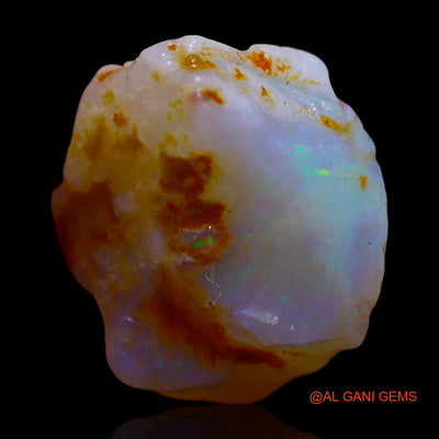 5.00 Cts Natural Australian Fire Opal Fancy Rough Loose Gemstone For Jewelry 11x12x7 mm RF-336