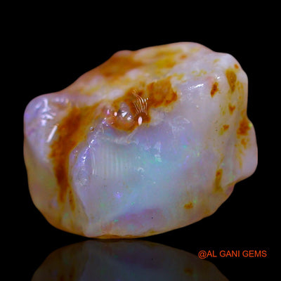 5.00 Cts Natural Australian Fire Opal Fancy Rough Loose Gemstone For Jewelry 11x12x7 mm RF-336