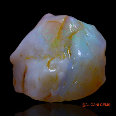 5.00 Cts Natural Australian Fire Opal Fancy Rough Loose Gemstone For Jewelry 11x12x7 mm RF-336