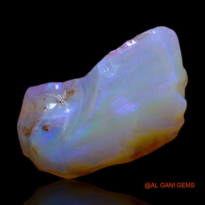 Natural Untreated Fire Opal Loose Gemstone Fancy Rough From Australia 4.00 Cts 14x8x6 mm RF-337