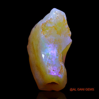 Natural Untreated Fire Opal Loose Gemstone Fancy Rough From Australia 4.00 Cts 14x8x6 mm RF-337