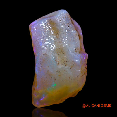 Natural Untreated Fire Opal Loose Gemstone Fancy Rough From Australia 4.00 Cts 14x8x6 mm RF-337