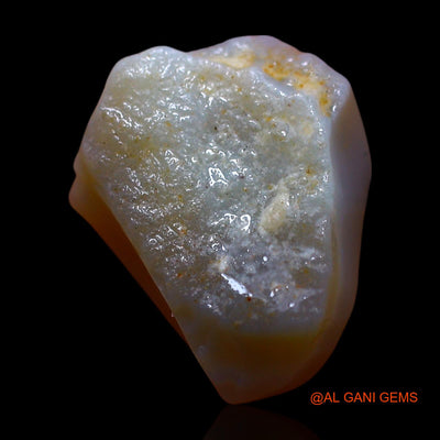 Natural Untreated Fire Opal Loose Gemstone Fancy Rough From Australia 5.00 Cts 13x11x8 mm RF-339