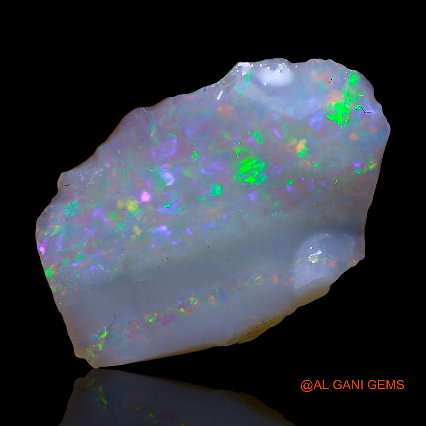 2.00 Cts Natural Australian Fire Opal Loose Gemstone Fancy Rough 15x10x2 mm RF-342