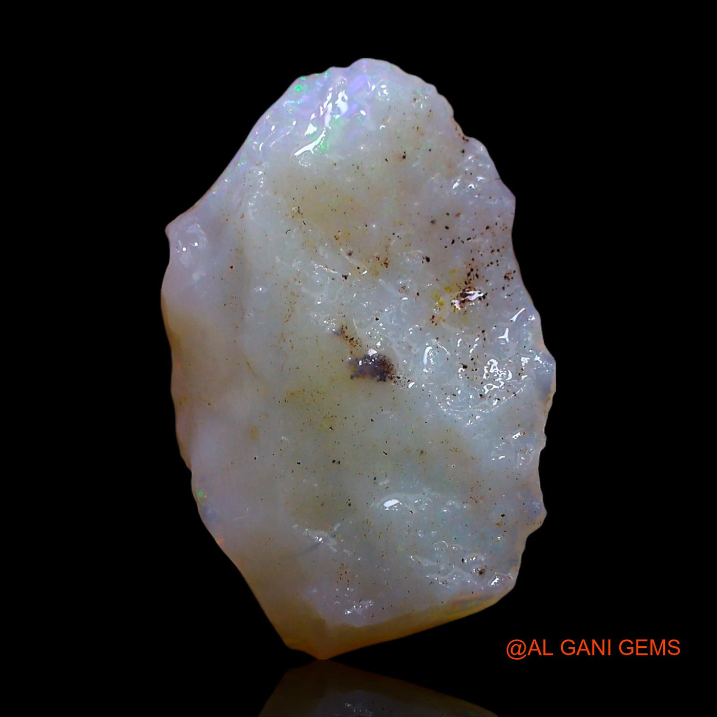 2.00 Cts Natural Australian Fire Opal Loose Gemstone Fancy Rough 15x10x2 mm RF-342