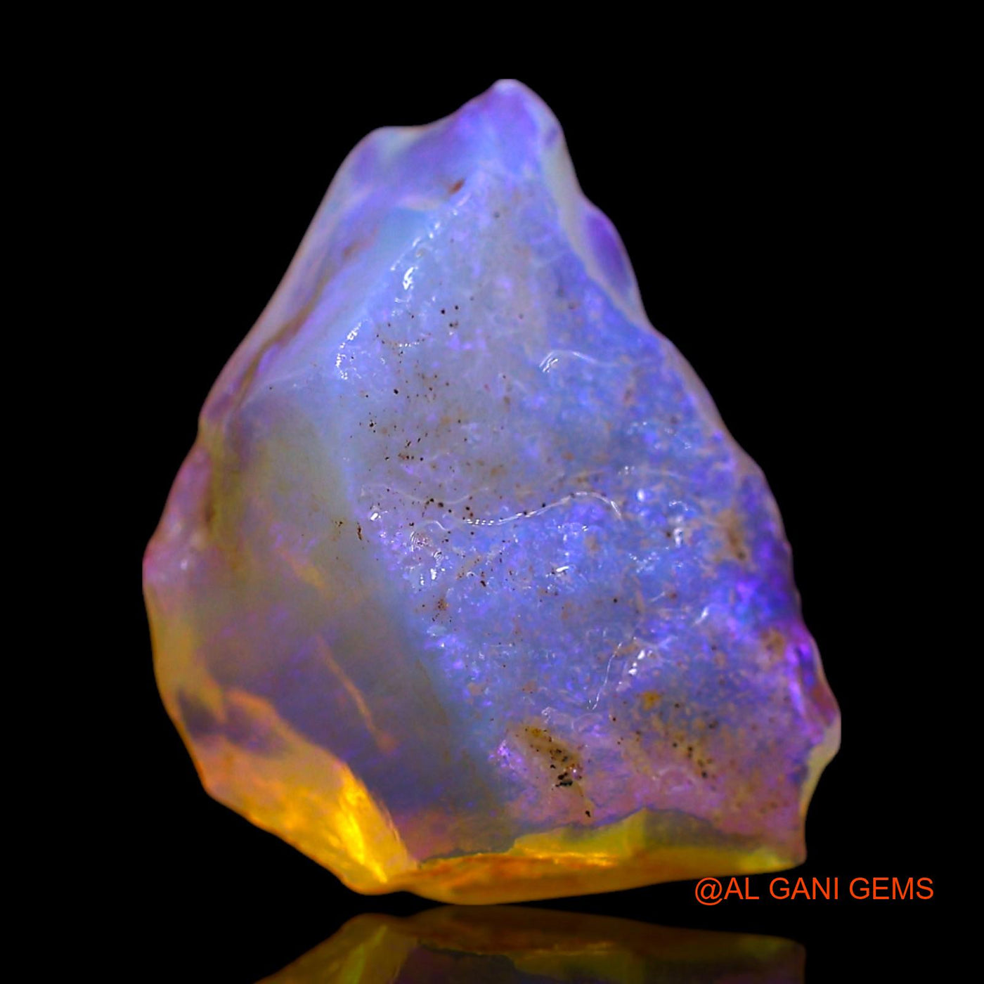 3.00 Cts Natural Australian Fire Opal Loose Gemstone Fancy Rough 14x11x6 mm RF-344