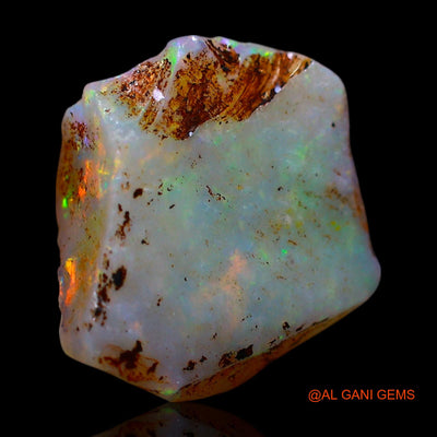 4.00 Cts Natural Australian Fire Opal Loose Gemstone Fancy Rough 12x11x4 mm RF-354