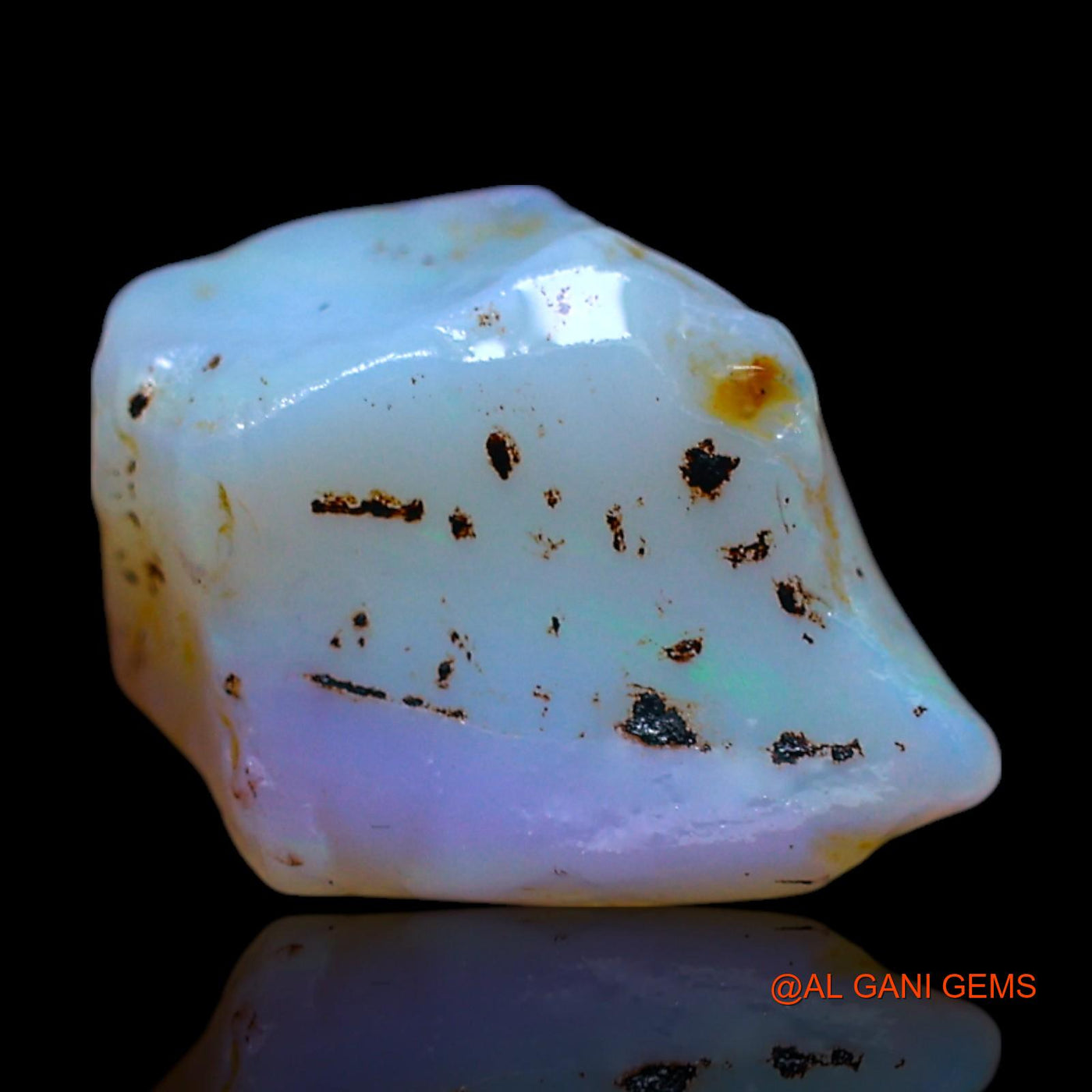 5.00 Cts Unheated Australian Fire Opal Loose Gemstone Fancy Rough Natural 14x9x8 mm RF-356