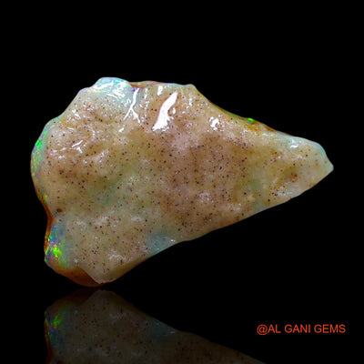 3.00 Cts Natural Australian Fire Opal Loose Gemstone Fancy Rough 15x9x5 mm RF-357