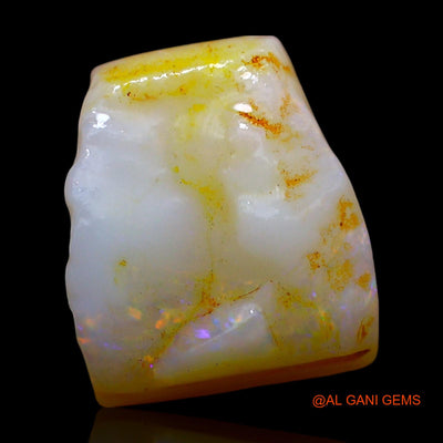 4.00 Cts Natural Australian Fire Opal Fancy Rough Loose Gemstone For Jewelry 12x10x5 mm RF-359