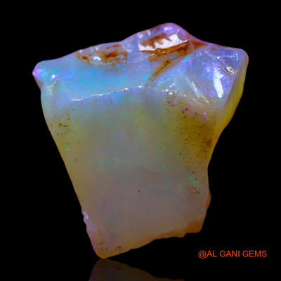 4.00 Cts Natural Australian Fire Opal Loose Gemstone Fancy Rough 11x11x7 mm RF-361