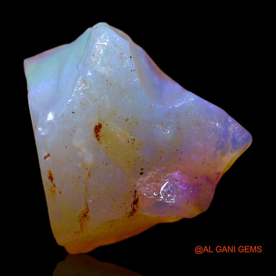 4.00 Cts Natural Australian Fire Opal Loose Gemstone Fancy Rough 11x11x7 mm RF-361