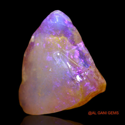 Natural Untreated Fire Opal Loose Gemstone Fancy Rough From Australia 3.00 Cts 12x12x5 mm RF-362