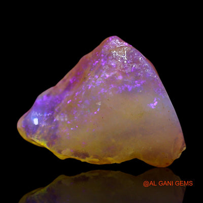 Natural Untreated Fire Opal Loose Gemstone Fancy Rough From Australia 3.00 Cts 12x12x5 mm RF-362
