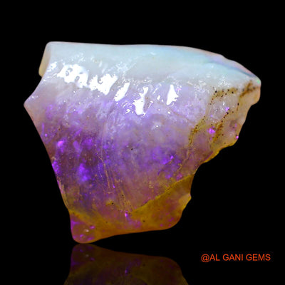 2.00 Cts Natural Australian Fire Opal Loose Gemstone Fancy Rough 14x11x2 mm RF-363