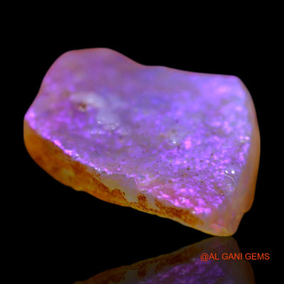 2.80 Cts Natural Australian Fire Opal Loose Gemstone Fancy Rough 11x11x3 mm RF-364