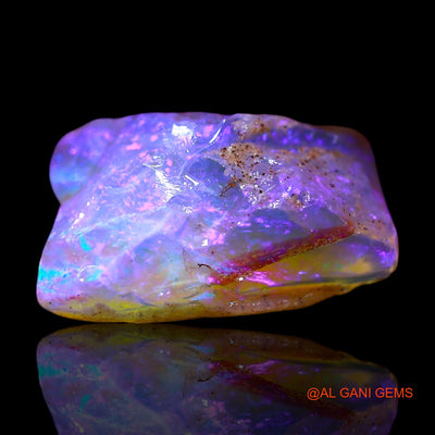 4.00 Cts Natural Australian Fire Opal Loose Gemstone Fancy Rough 11x11x6 mm RF-367