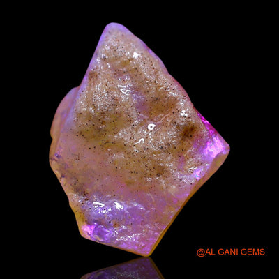 4.00 Cts Natural Australian Fire Opal Loose Gemstone Fancy Rough 11x11x6 mm RF-367