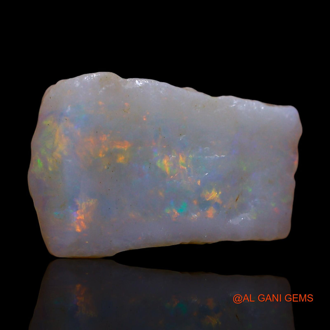 3.00 Cts Natural Australian Fire Opal Loose Gemstone Fancy Rough 12x8x5 mm RF-371