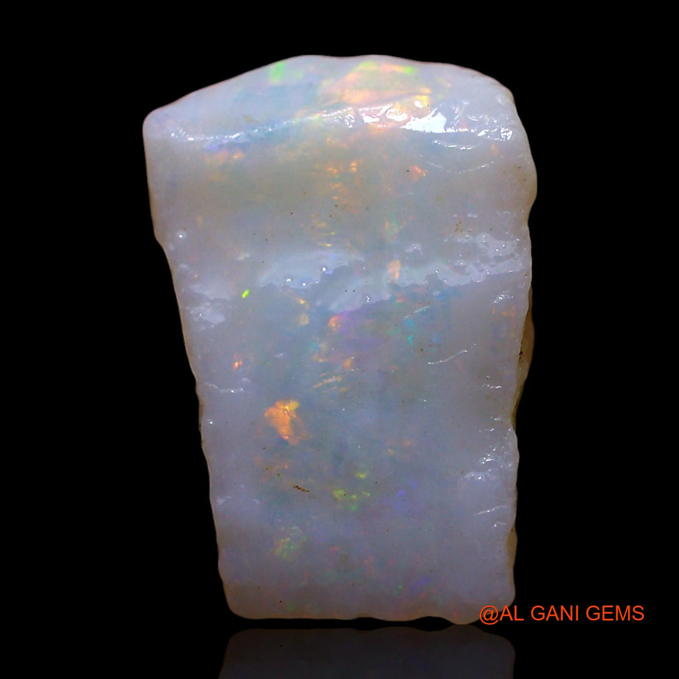 3.00 Cts Natural Australian Fire Opal Loose Gemstone Fancy Rough 12x8x5 mm RF-371