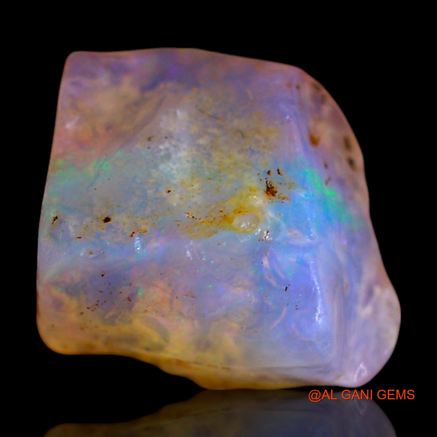 6.00 Cts Natural Australian Fire Opal Fancy Rough Loose Gemstone For Jewelry 11x10x9 mm RF-374