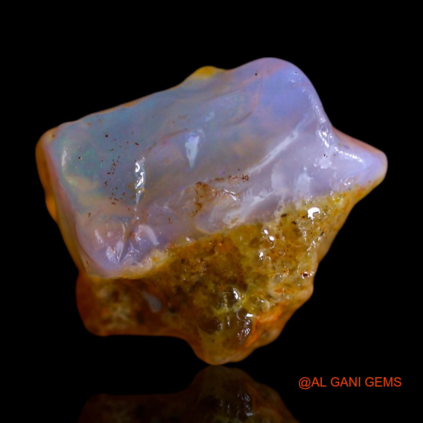 6.00 Cts Natural Australian Fire Opal Fancy Rough Loose Gemstone For Jewelry 11x10x9 mm RF-374