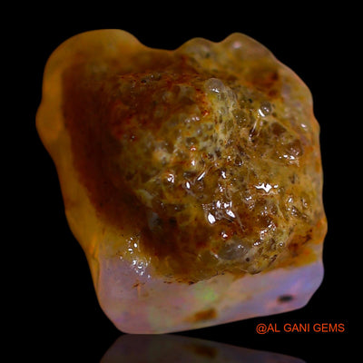 6.00 Cts Natural Australian Fire Opal Fancy Rough Loose Gemstone For Jewelry 11x10x9 mm RF-374