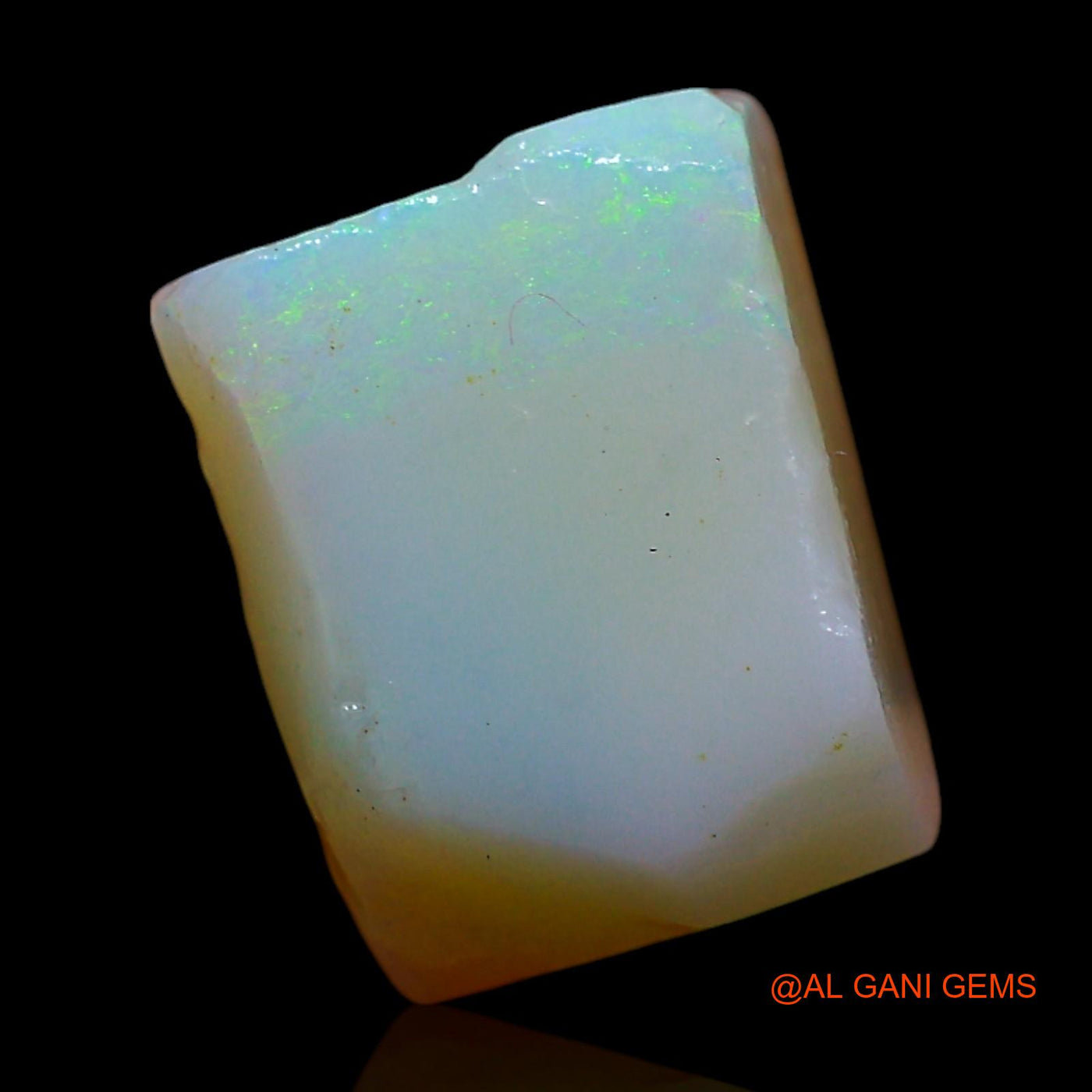 4.00 Cts Unheated Australian Fire Opal Loose Gemstone Fancy Rough Natural 11x8x5 mm RF-375
