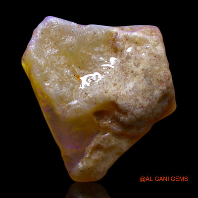 6.00 Cts Unheated Australian Fire Opal Loose Gemstone Fancy Rough Natural 15x13x5 mm RF-37